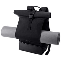 Rolltop Backpack – UrbanFlow-Black-State of Style