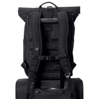Rolltop Backpack – UrbanFlow-Black-State of Style