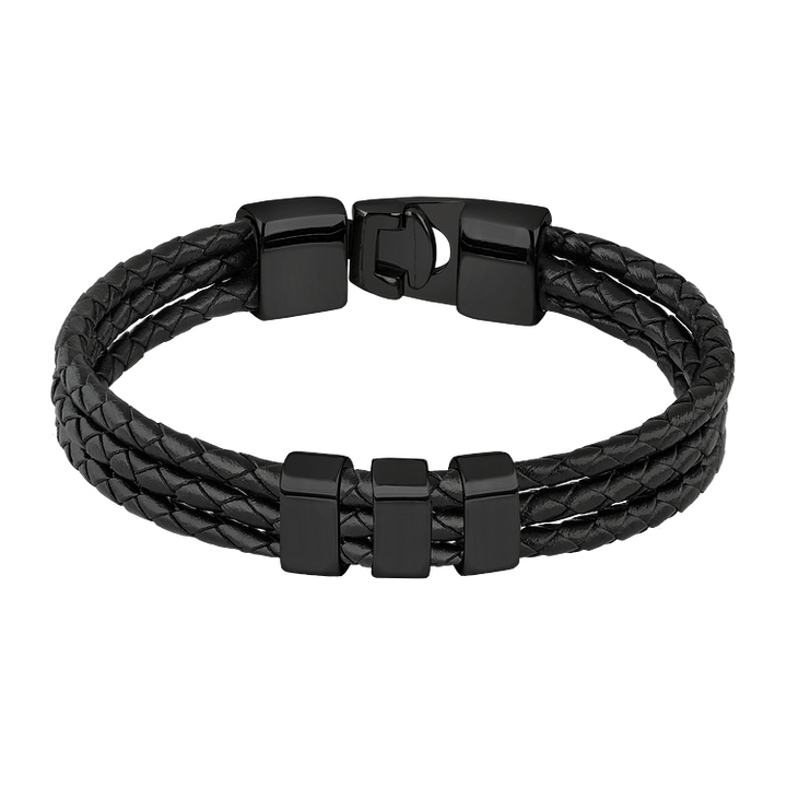 Romance Gravure Armband - Felix-Black-State of Style