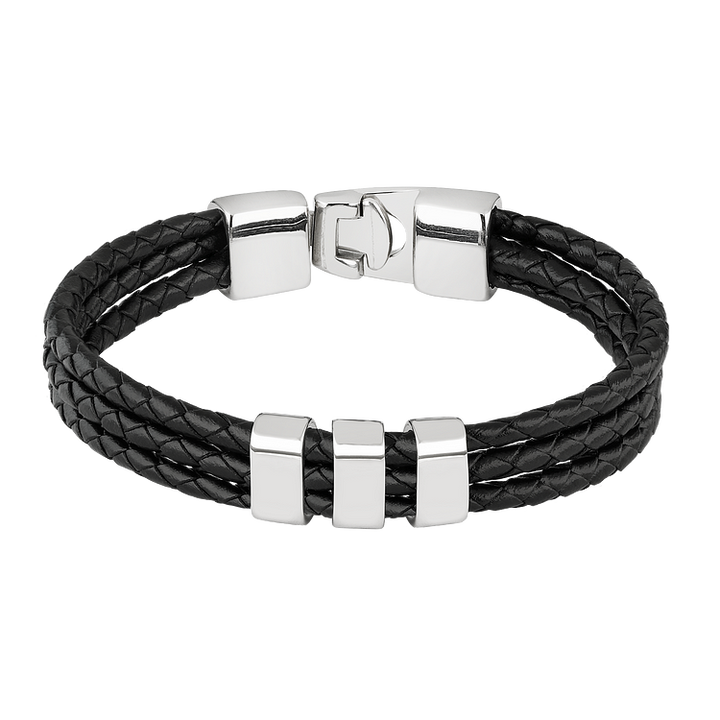 Romance Gravure Armband - Felix-Silver-State of Style
