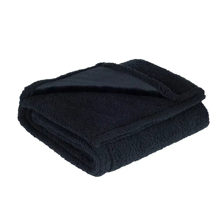 Romantic Blanket Set - RomanticShield-Black-100x145cm-State of Style