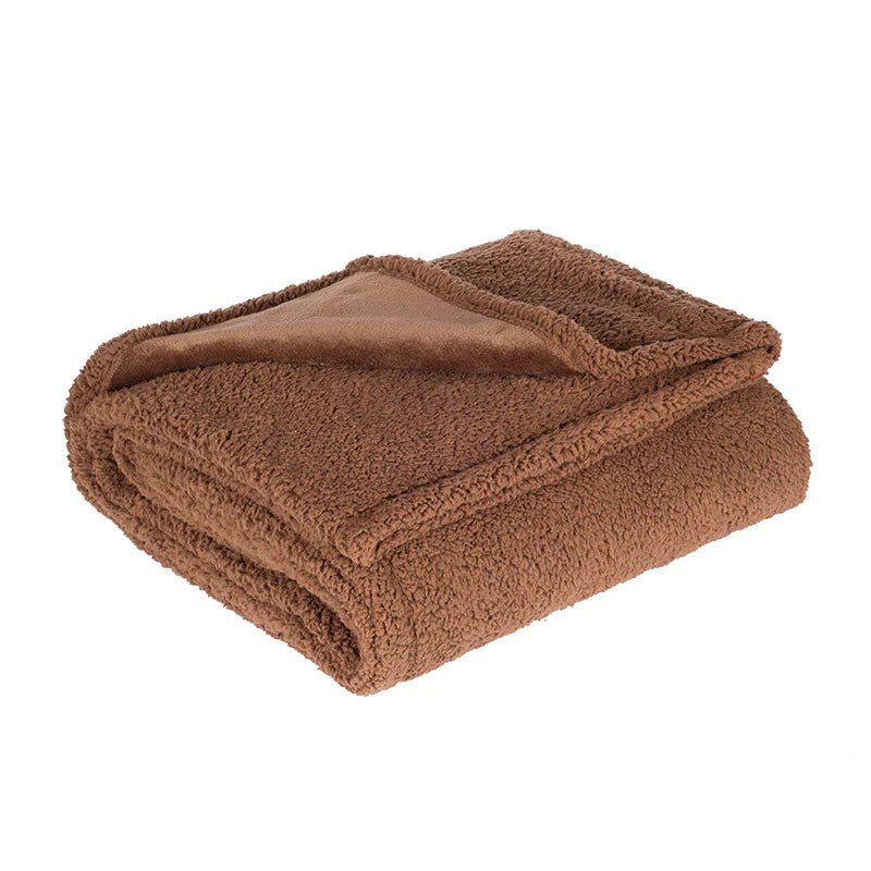 Romantic Blanket Set - RomanticShield-Brown-100x145cm-State of Style