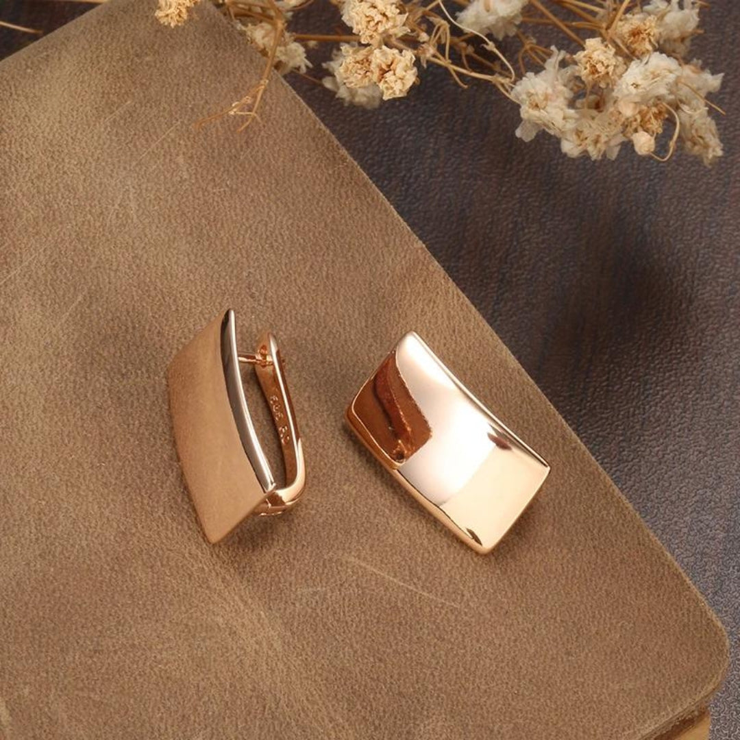 Rose Gold Earrings - Isabelle-State of Style