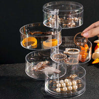 Rotating Round Jewellery Organizer-THREE-State of Style