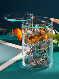 Rotating Round Jewellery Organizer-THREE-State of Style
