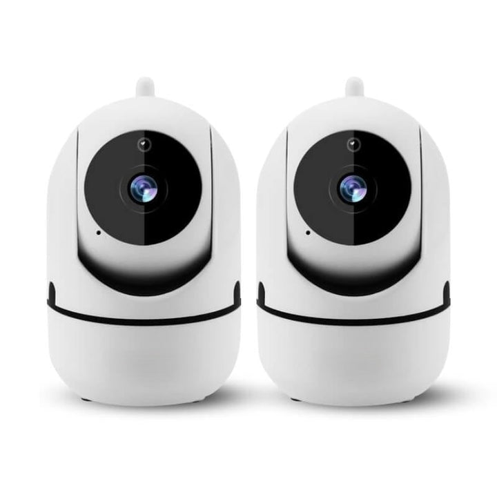 Rotating WiFi Indoor Camera – HomeView Mini-White-2 Pack-State of Style