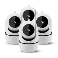 Rotating WiFi Indoor Camera – HomeView Mini-White-4 Pack-State of Style