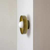 Round Ceiling Lamp with Stylish Functionality - LumiSphere-D25 × H15 cm-Orange-State of Style