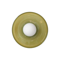 Round Ceiling Lamp with Stylish Functionality - LumiSphere-D25 × H15 cm-Orange-State of Style