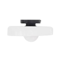 Round Ceiling Lamp with Stylish Functionality - LumiSphere-D25 × H15 cm-White-State of Style