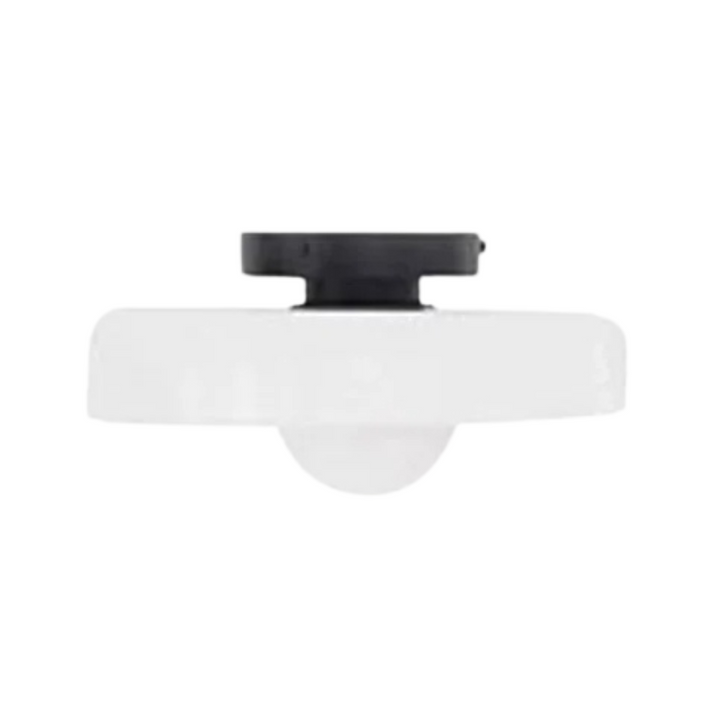 Round Ceiling Lamp with Stylish Functionality - LumiSphere-D25 × H15 cm-White-State of Style