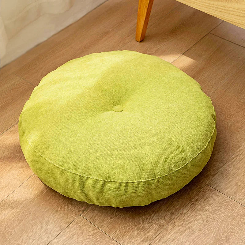 Round Meditation and Yoga Cushion - ZenCushion-Mint-42.03 cm-State of Style