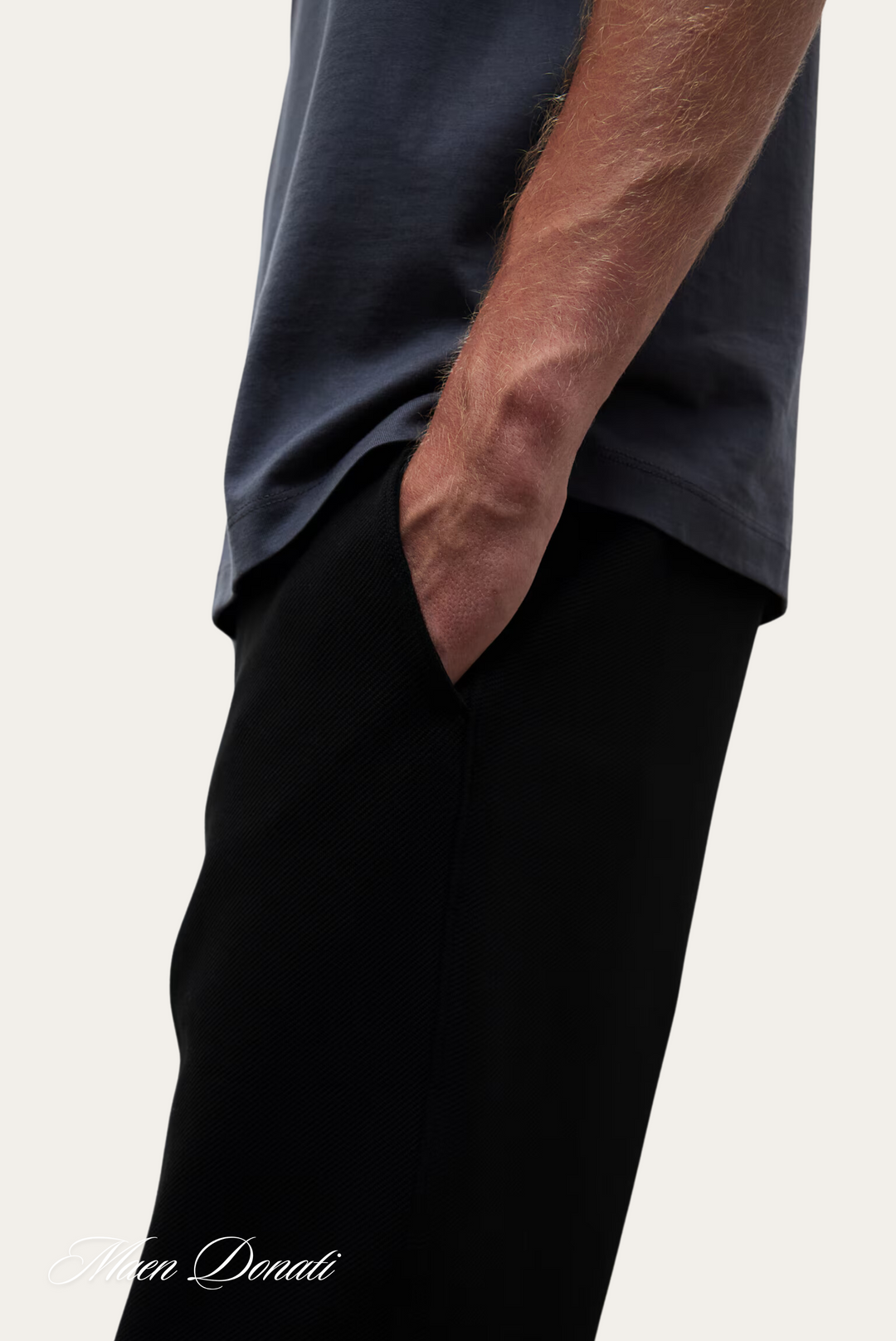 Ruben Stylish Men's Trousers-Black-XS-State of Style