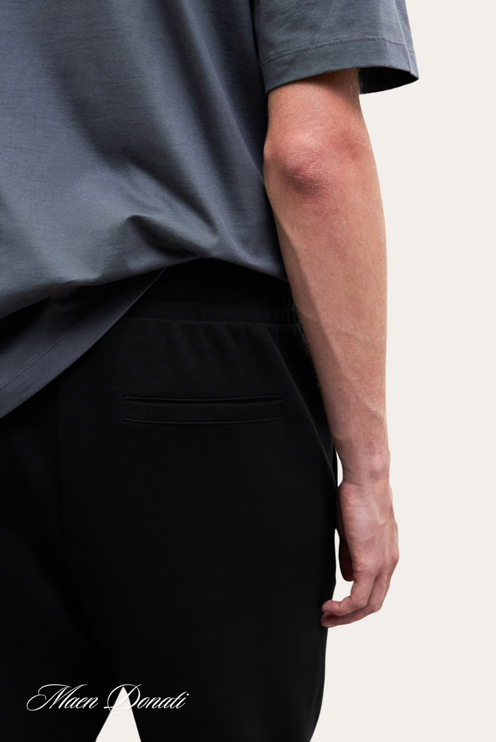 Ruben Stylish Men's Trousers-Black-XS-State of Style