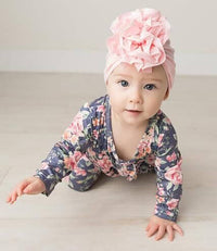Soft baby turban hat with ruffles – Autumn Magic CuddleShine (Buy One Get One Free)
