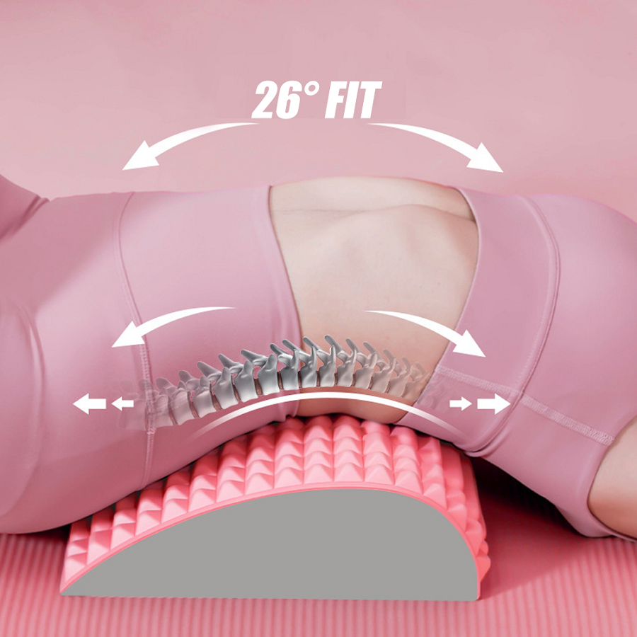 Rug stretcher for Relaxation and Better Posture - BackEase-Pink-State of Style