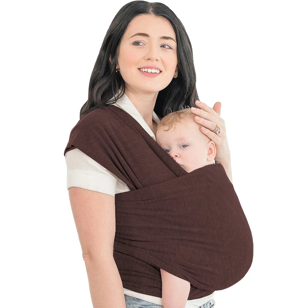Rug-Supporting Baby Carrier - CuddleWrap-Brown-State of Style