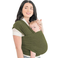 Rug-Supporting Baby Carrier - CuddleWrap-Green-State of Style