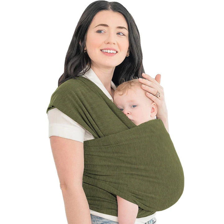 Rug-Supporting Baby Carrier - CuddleWrap-Green-State of Style