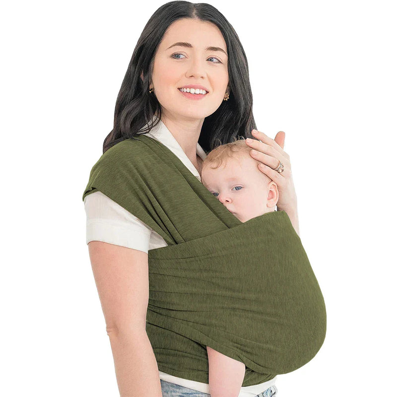 Rug-Supporting Baby Carrier - CuddleWrap-Green-State of Style