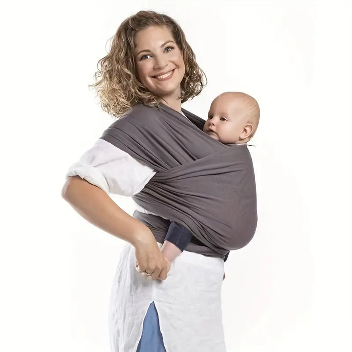 Rug-Supporting Baby Carrier - CuddleWrap-Taupe Grey-State of Style