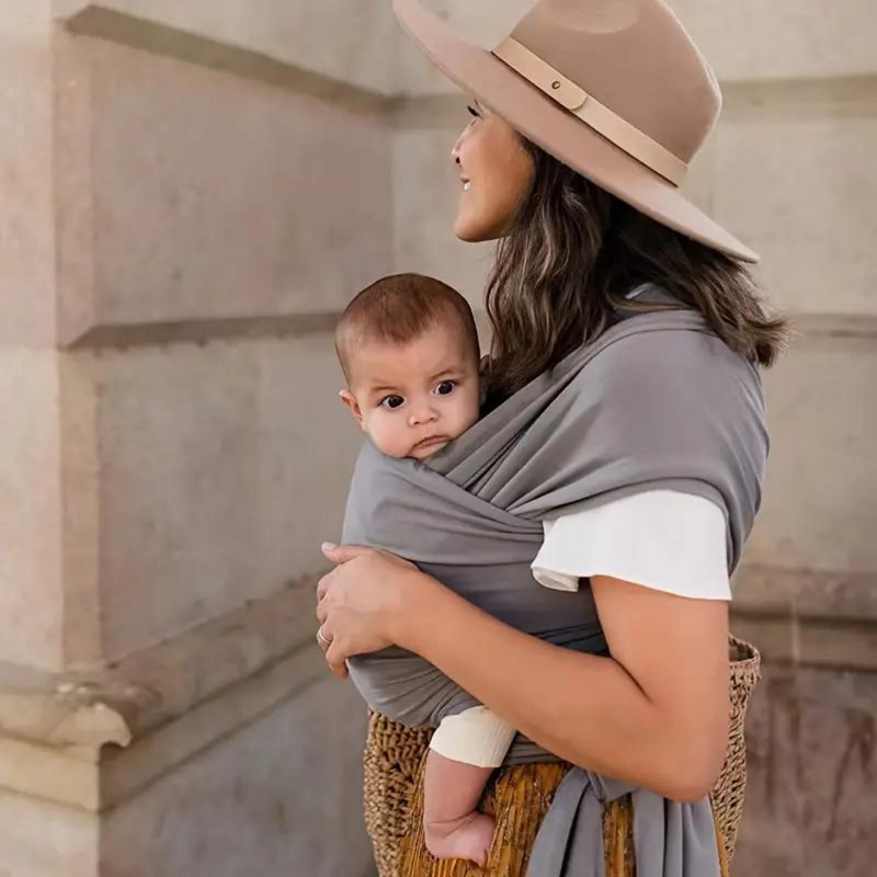 Rug-Supporting Baby Carrier - CuddleWrap-Taupe Grey-State of Style