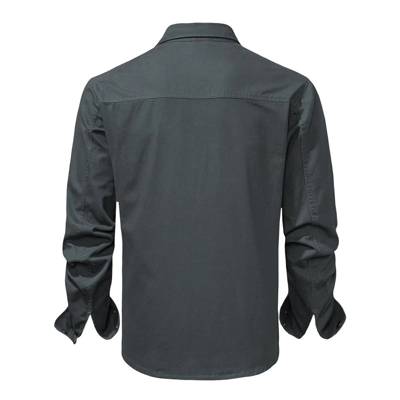 Rugged Men's Shirt - Lars-Grey-S-State of Style