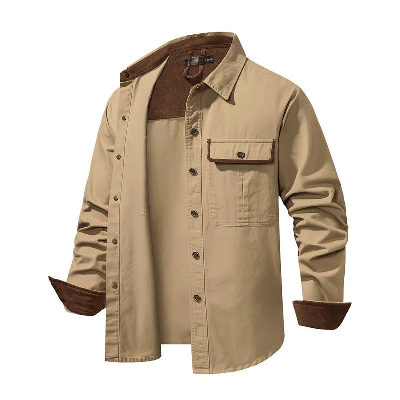 Rugged Men's Shirt - Lars-Grey-S-State of Style