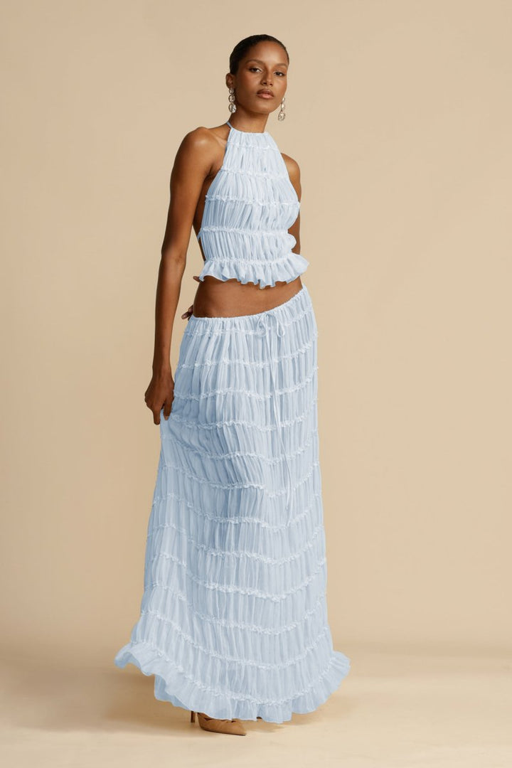 Rugless Chiffon Set – Calysta-White-S-State of Style