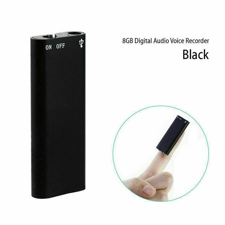 Mini voice recorder with 8GB storage & U-Disk function – Vokaro