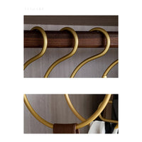 S-shaped Clothes Hangers - FormaS-Gold-State of Style