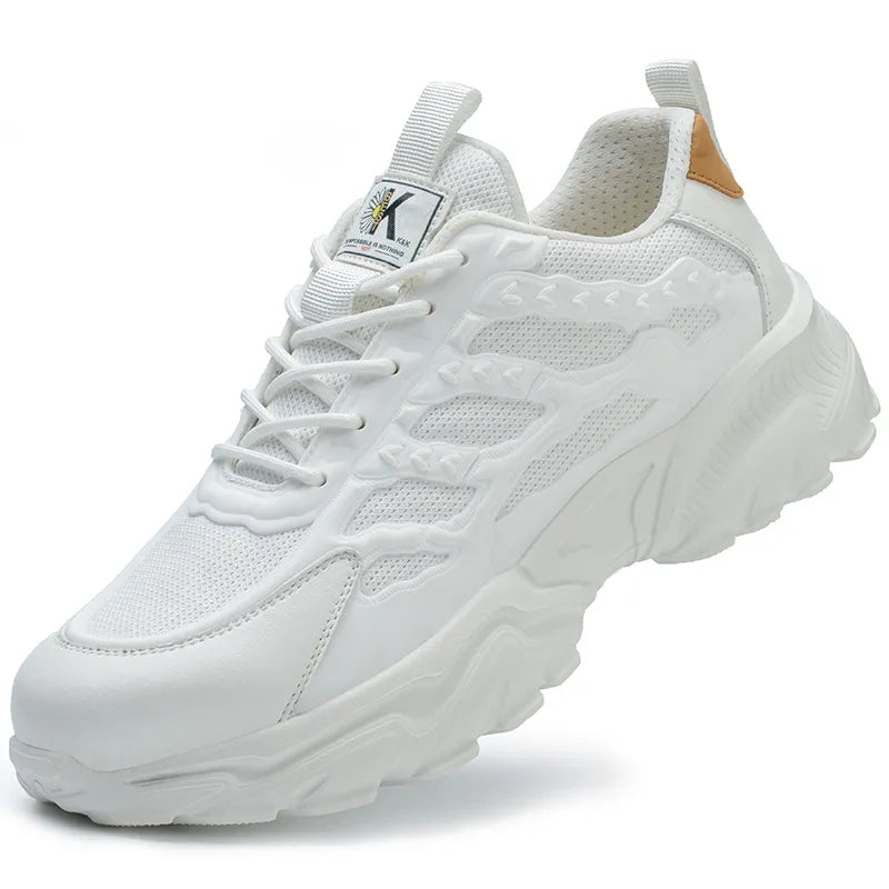 Safety Shoes for Men - TitanGuard-White-5.0-State of Style