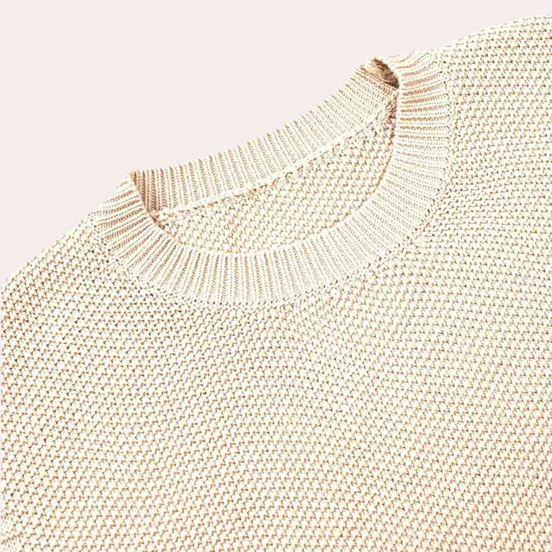 Sala - Hip Knitted Cardigan for Women-Apricot-XS-State of Style