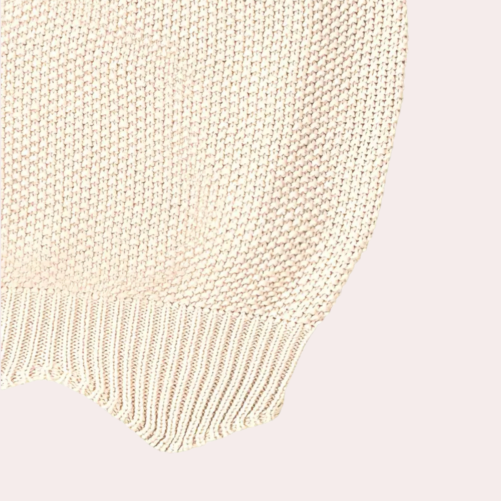 Sala - Hip Knitted Cardigan for Women-Apricot-XS-State of Style
