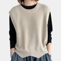 Sala - Hip Knitted Cardigan for Women-Apricot-XS-State of Style