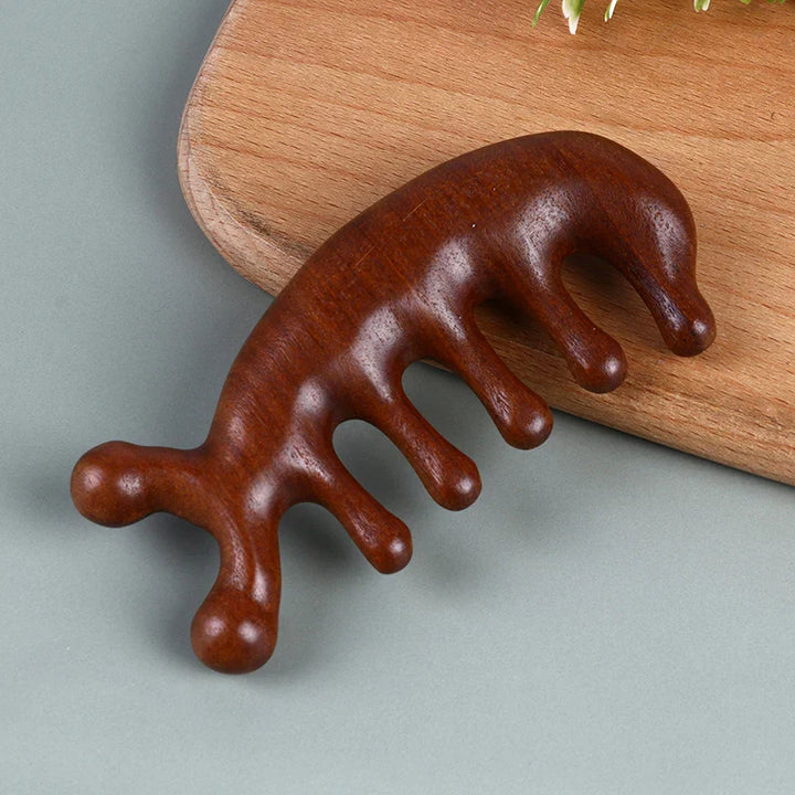 Sandalwood Massage Comb - CalmComb-State of Style
