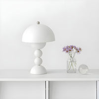 Scandinavian Design Table Lamp - FloraGlow-Black-State of Style