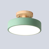 Scandinavian LED Ceiling Lamp - NordWood-Green-State of Style