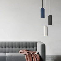 Scandinavian LED pendant lamp - NordicRadiance-Black Blue-Cool White-State of Style