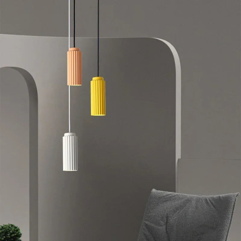 Scandinavian LED pendant lamp - NordicRadiance-White-Cool White-State of Style