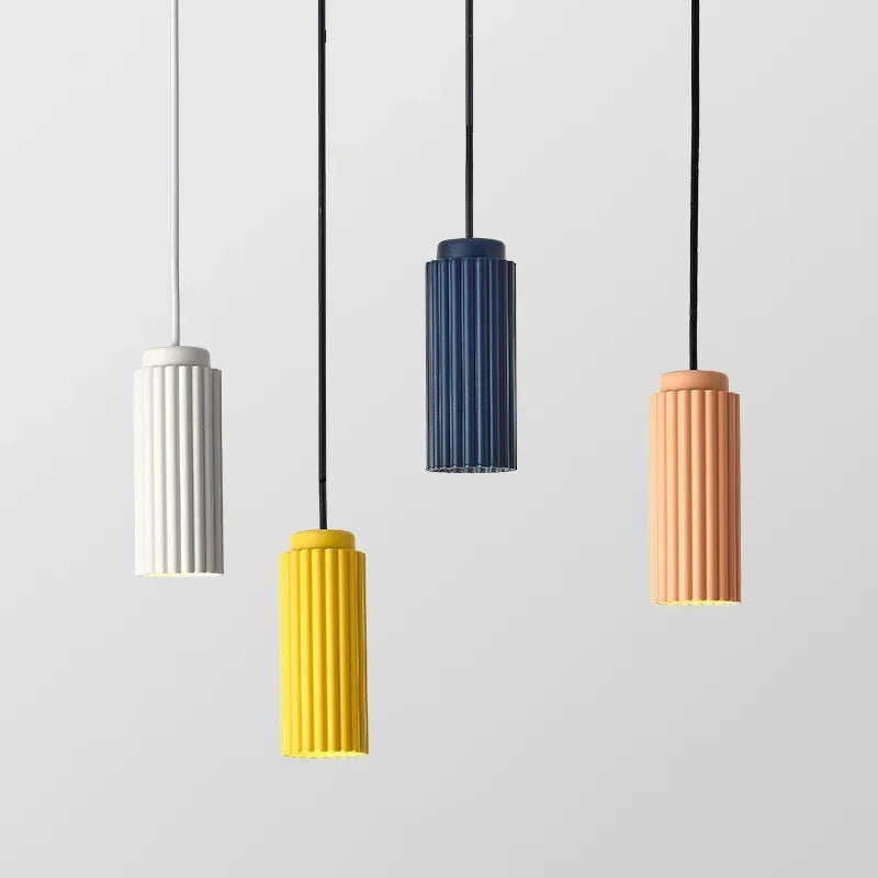 Scandinavian LED pendant lamp - NordicRadiance-Yellow-Cool White-State of Style