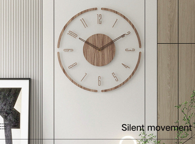 Scandinavian Style Wooden Wall Clock - WoodWave-Design No. 1-State of Style