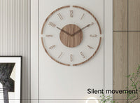 Scandinavian Style Wooden Wall Clock - WoodWave-Design No. 1-State of Style