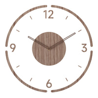 Scandinavian Style Wooden Wall Clock - WoodWave-Design No. 1-State of Style