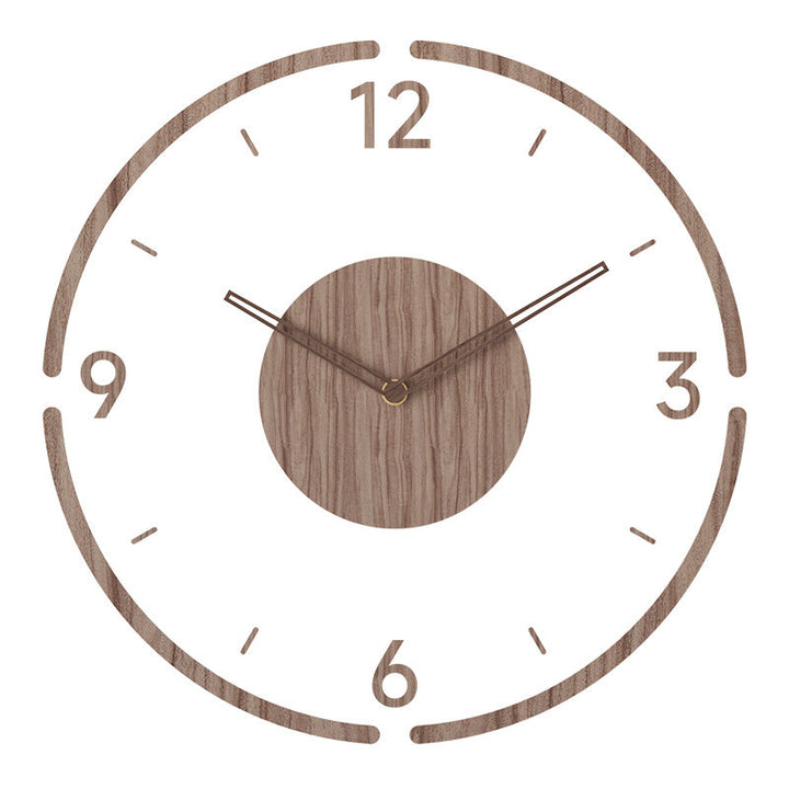 Scandinavian Style Wooden Wall Clock - WoodWave-Design No. 1-State of Style