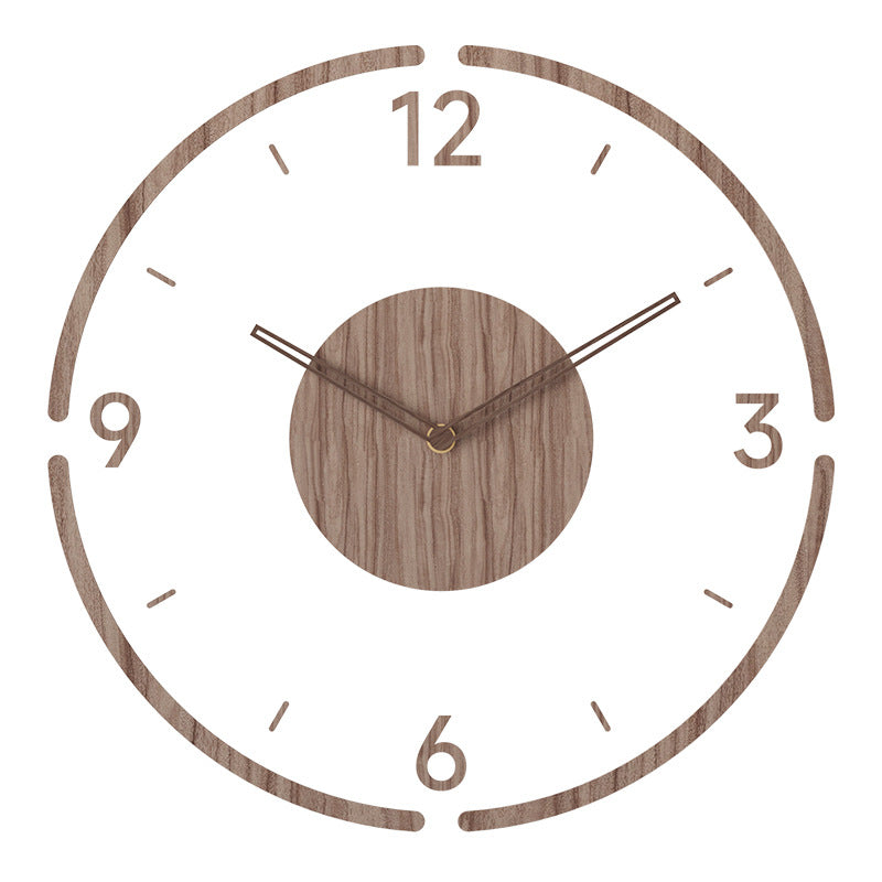 Scandinavian Style Wooden Wall Clock - WoodWave-Design No. 1-State of Style