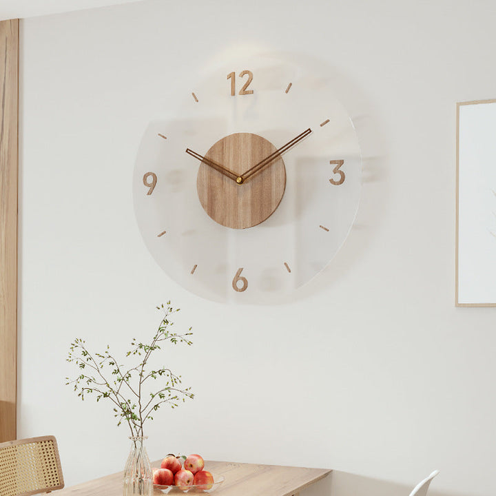Scandinavian Style Wooden Wall Clock - WoodWave-Design No. 2-State of Style