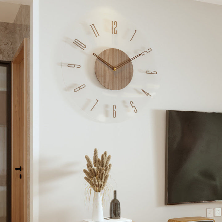 Scandinavian Style Wooden Wall Clock - WoodWave-Design No. 3-State of Style