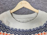 Scandinavian Trendy Jumper with Vibrant Pattern - NordicChic-S-State of Style