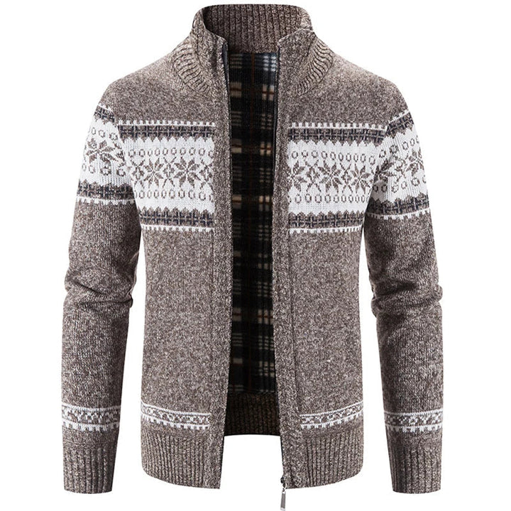 Scandinavian Vest for Men - NordicEdge-Brown-M-State of Style